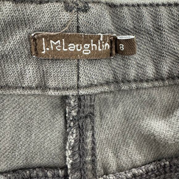 J. McLaughlin Women’s Size 8 Beige Stretch Classic Fit Pants Trousers Casual - Picture 9 of 10